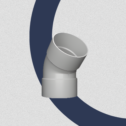 Export 100mm Elbow 45° F/F