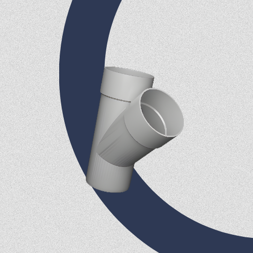 Export 100mm Elbow 45° F/F