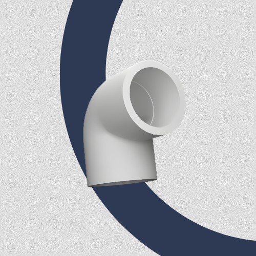 Export 50mm Elbow 90° M/F